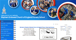 Desktop Screenshot of bispham-endowed.blackpool.sch.uk
