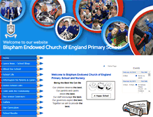 Tablet Screenshot of bispham-endowed.blackpool.sch.uk