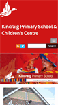 Mobile Screenshot of kincraig.blackpool.sch.uk