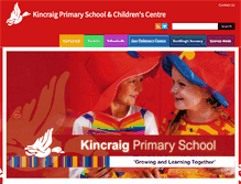 Tablet Screenshot of kincraig.blackpool.sch.uk