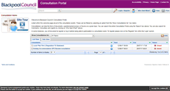Desktop Screenshot of consult.blackpool.gov.uk